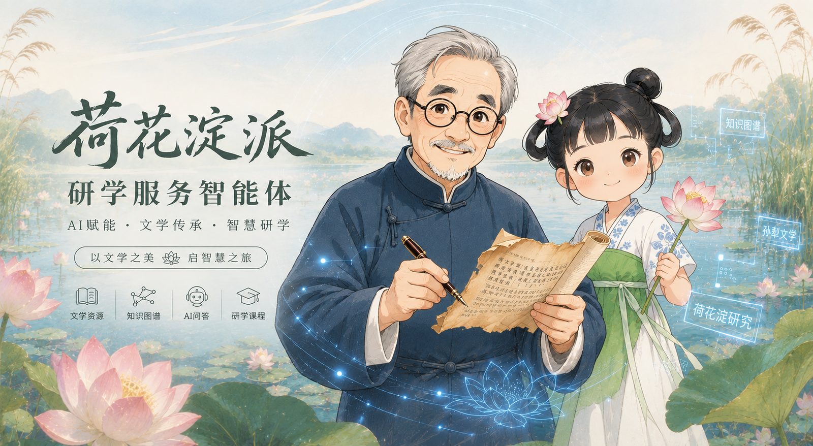 荷花淀派研学服务智能体